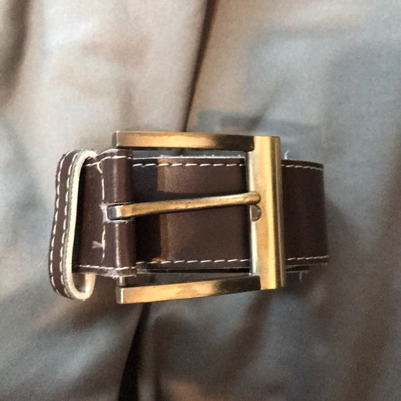 Brown and gold belt - Picture 2 of 2